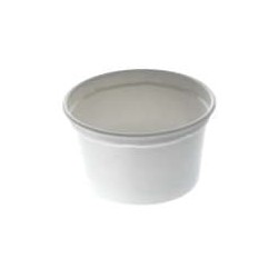 Pot PP thermoformé Ø116,2 500ml blanc