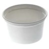 Pot PP thermoformé Ø116,2 500ml blanc