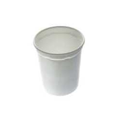 Pot PP thermoformé Ø116,2 613ml blanc