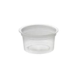 Pot PP thermoformé Ø67 40ml transparent, petit épaulement