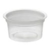 Pot PP thermoformé Ø67 40ml transparent, petit épaulement