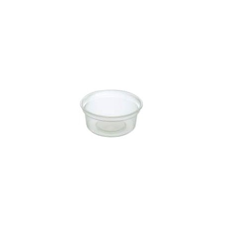 Pot PP thermoformé Ø95 200ml modèle 2 transparent