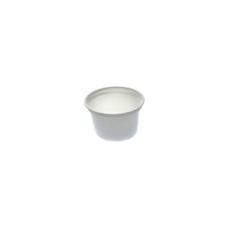 Pot PP thermoformé Ø95 250ml blanc