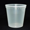 Pot PP injecté Ø100 400ml transparent
