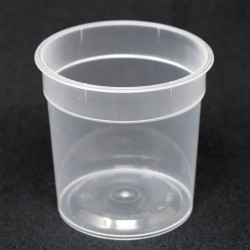 Pot PP injecté Ø67 125ml transparent